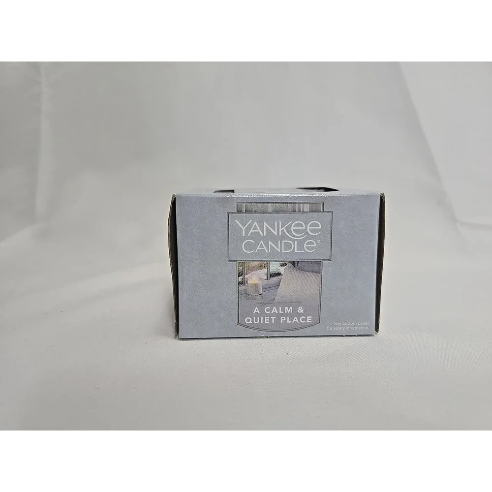 YANKEE CANDLE‎ A Calm & Quiet Place New Box of 12 Tea Lights - 1577167 - 2017